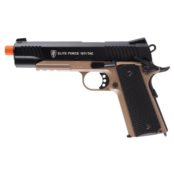 EF 1911 TAC Two-Toned Black-Dark Earth