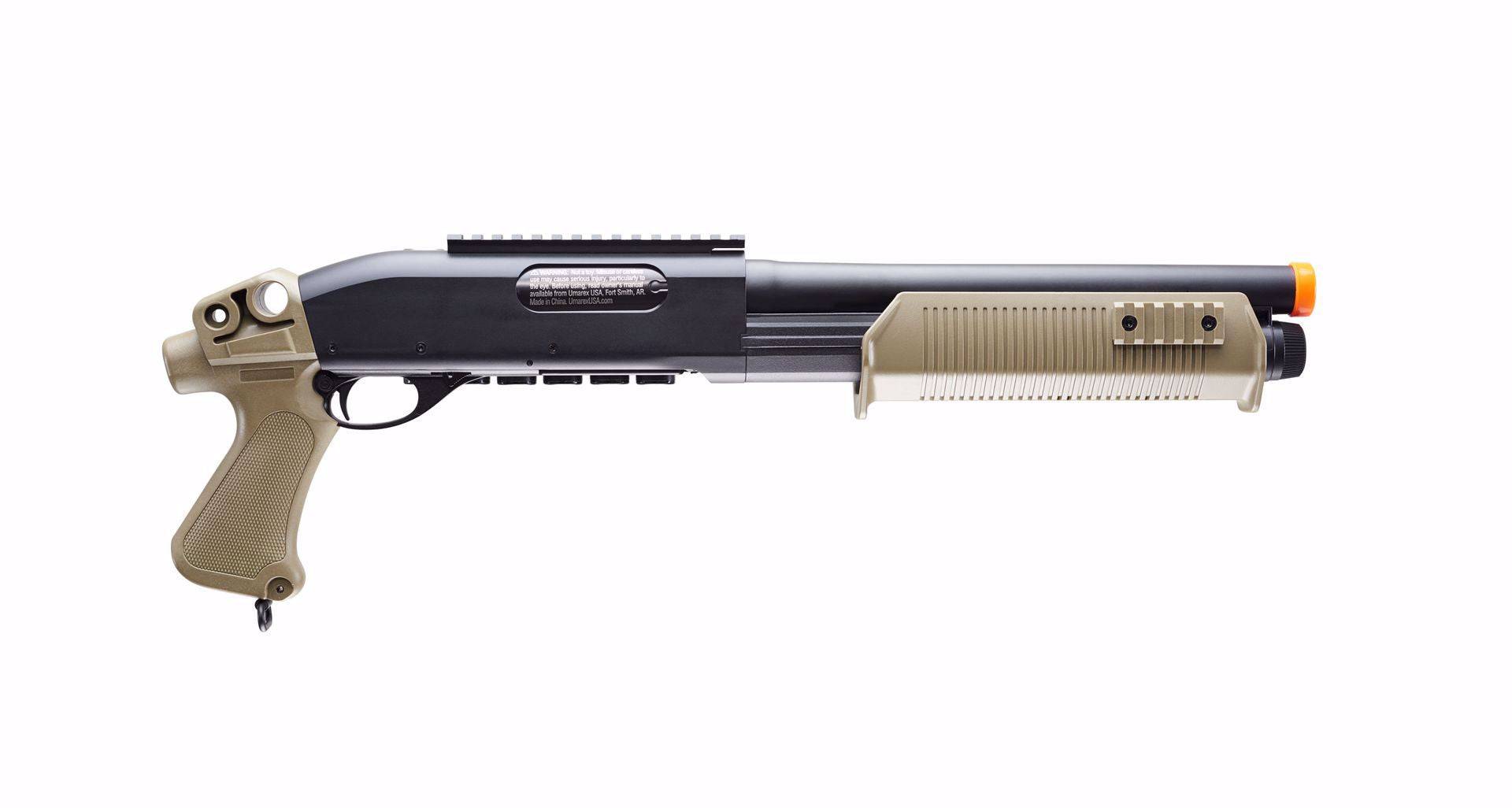 Tri-Shot Shorty Spring Shotgun Black-Tan