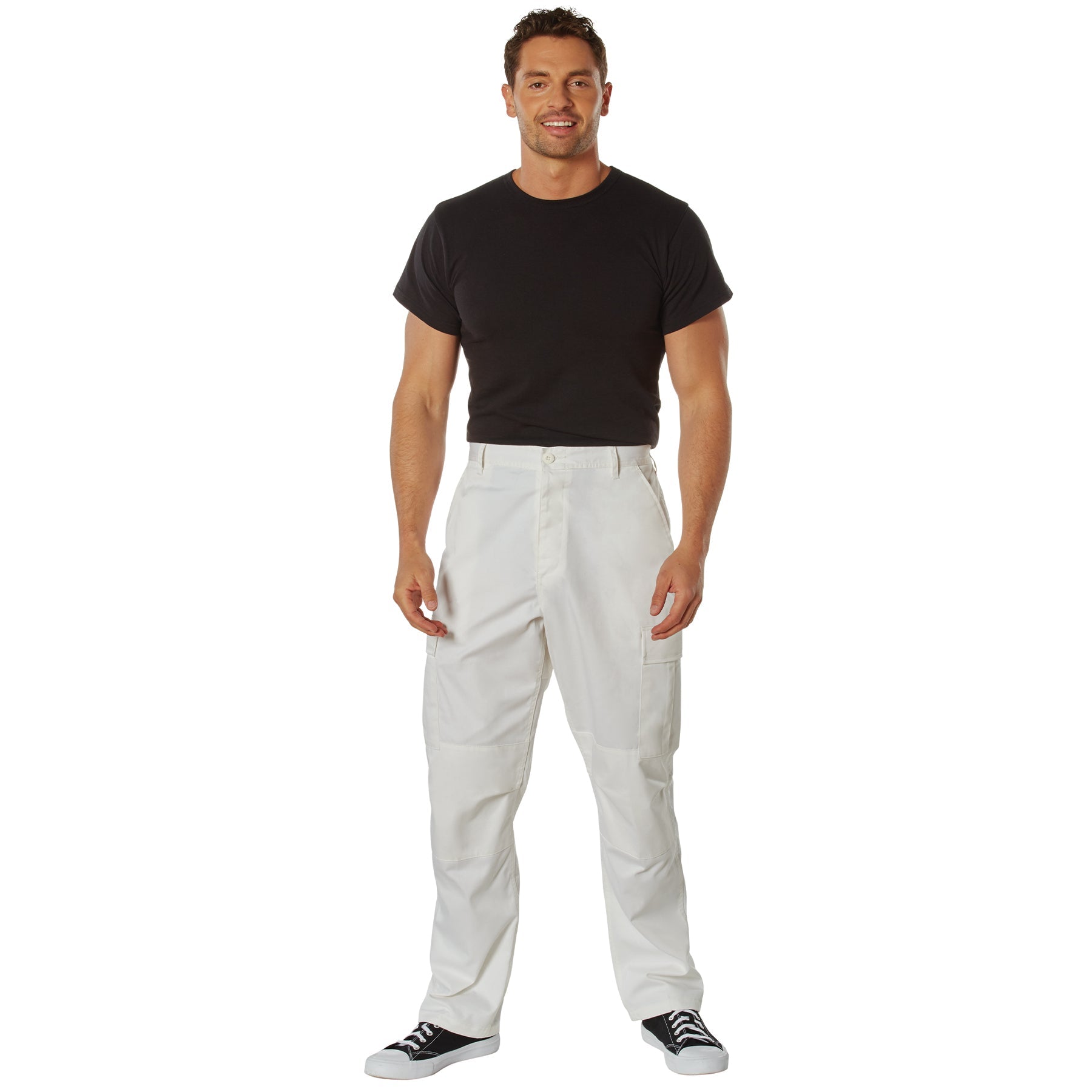Tactical BDU Pants Off White