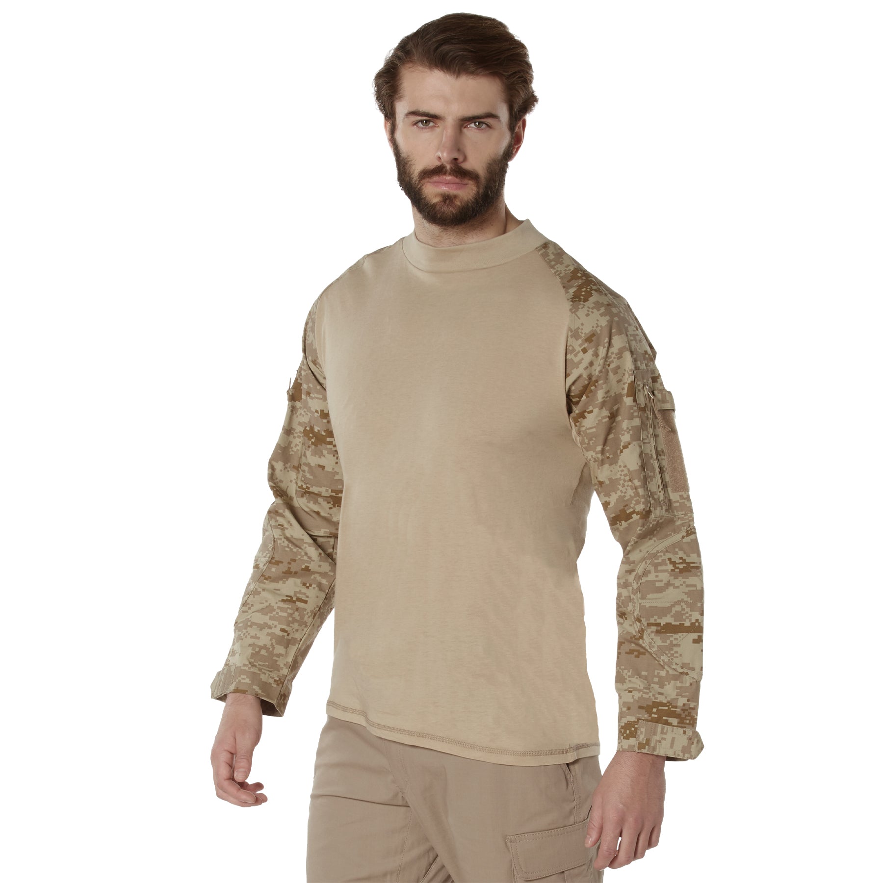 Digital Camo Tactical Combat Shirts Desert Digital Camo