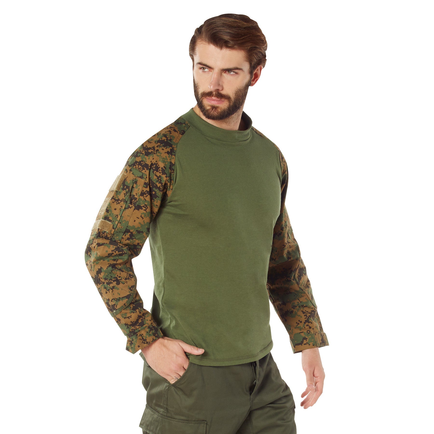 Digital Camo Tactical Combat Shirts