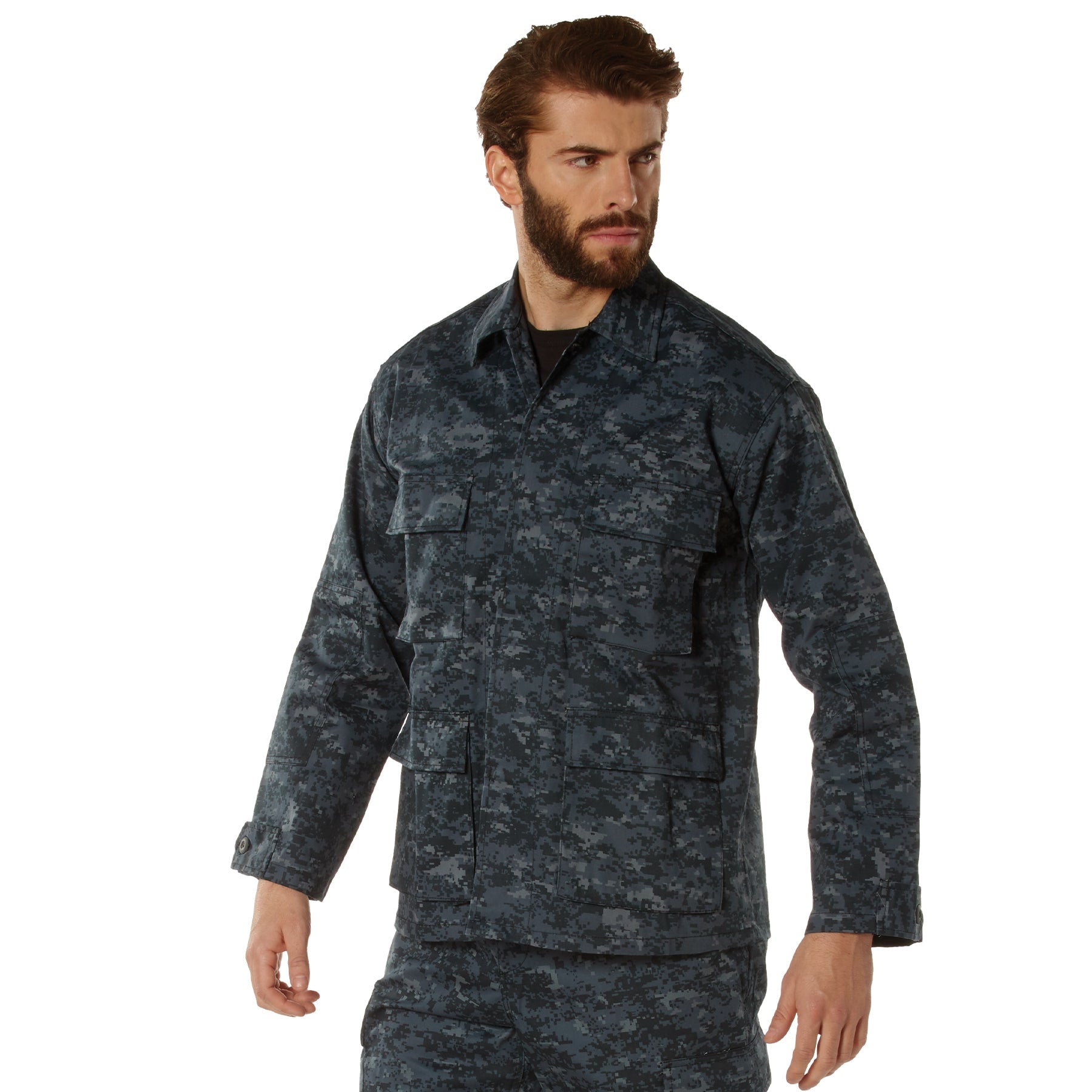 Digital Camo Tactical BDU Shirts