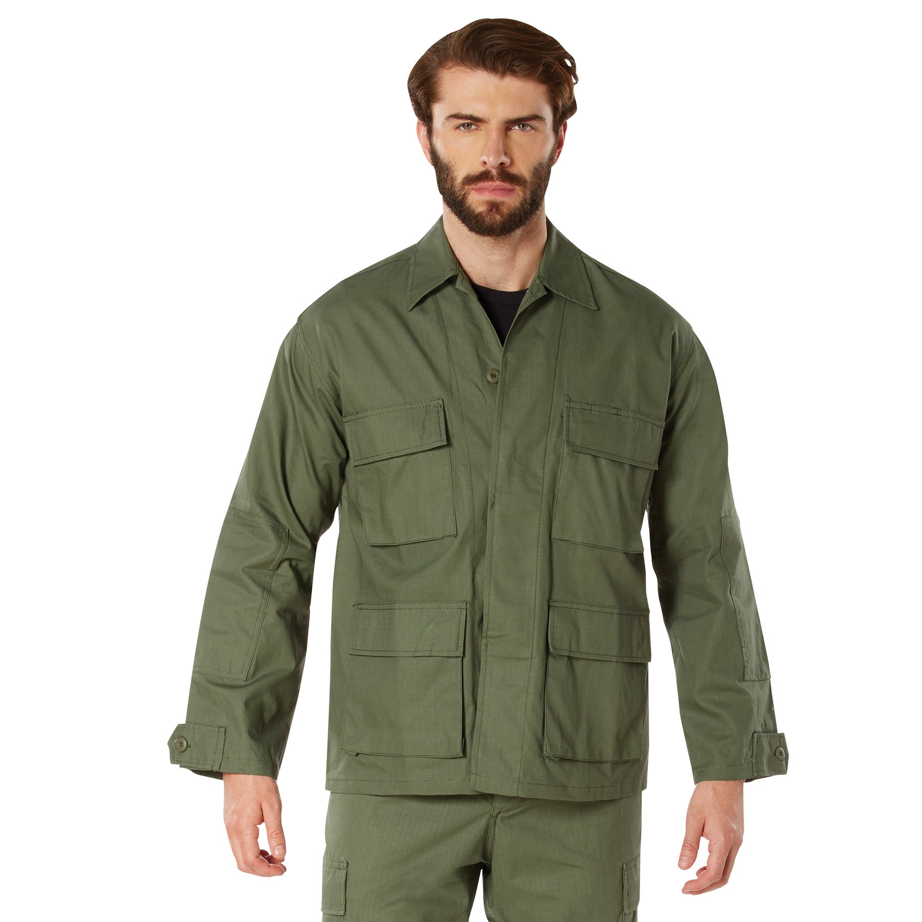 Rip-Stop Tactical BDU Shirts Olive Drab