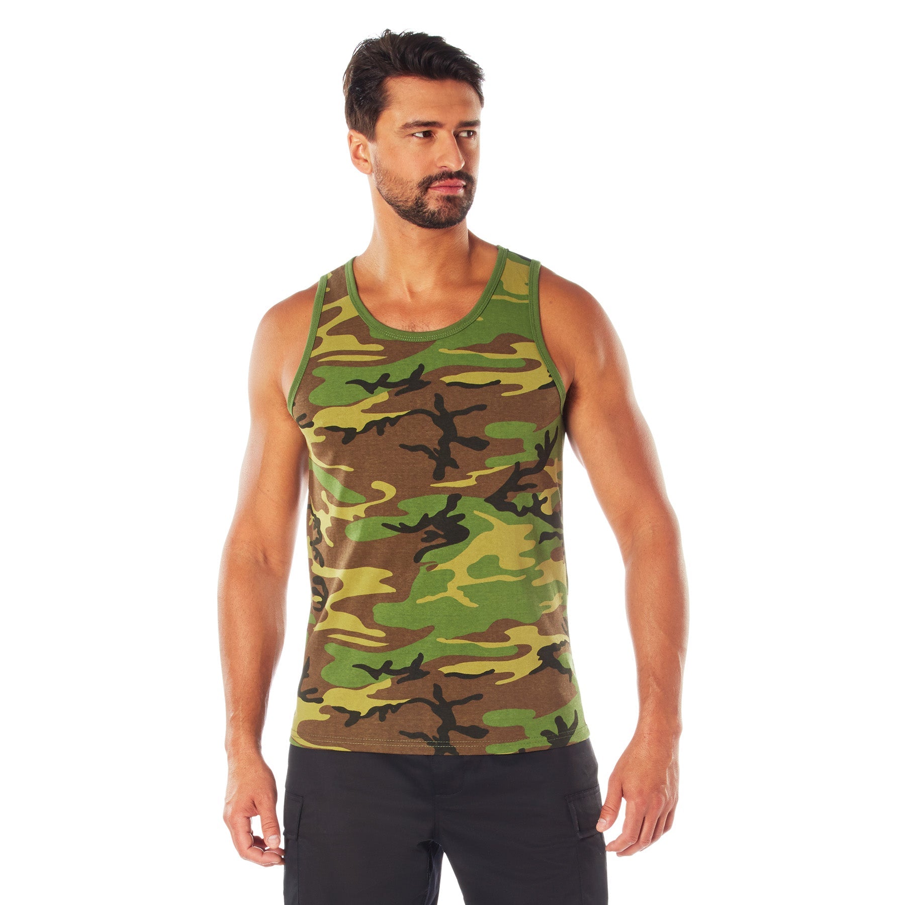 Camo Tank Tops Woodland Camo