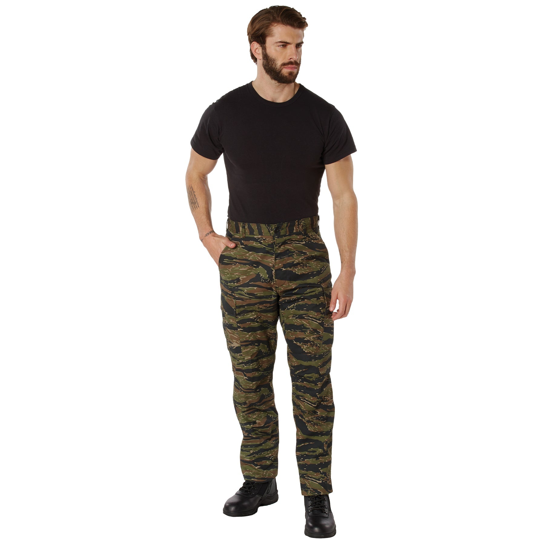 Camo Tactical BDU Pants Tiger Stripe Camo