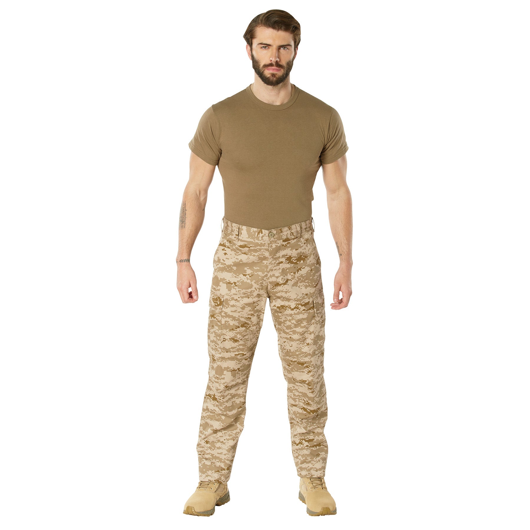 Digital Camo Tactical BDU Pants Desert Digital Camo