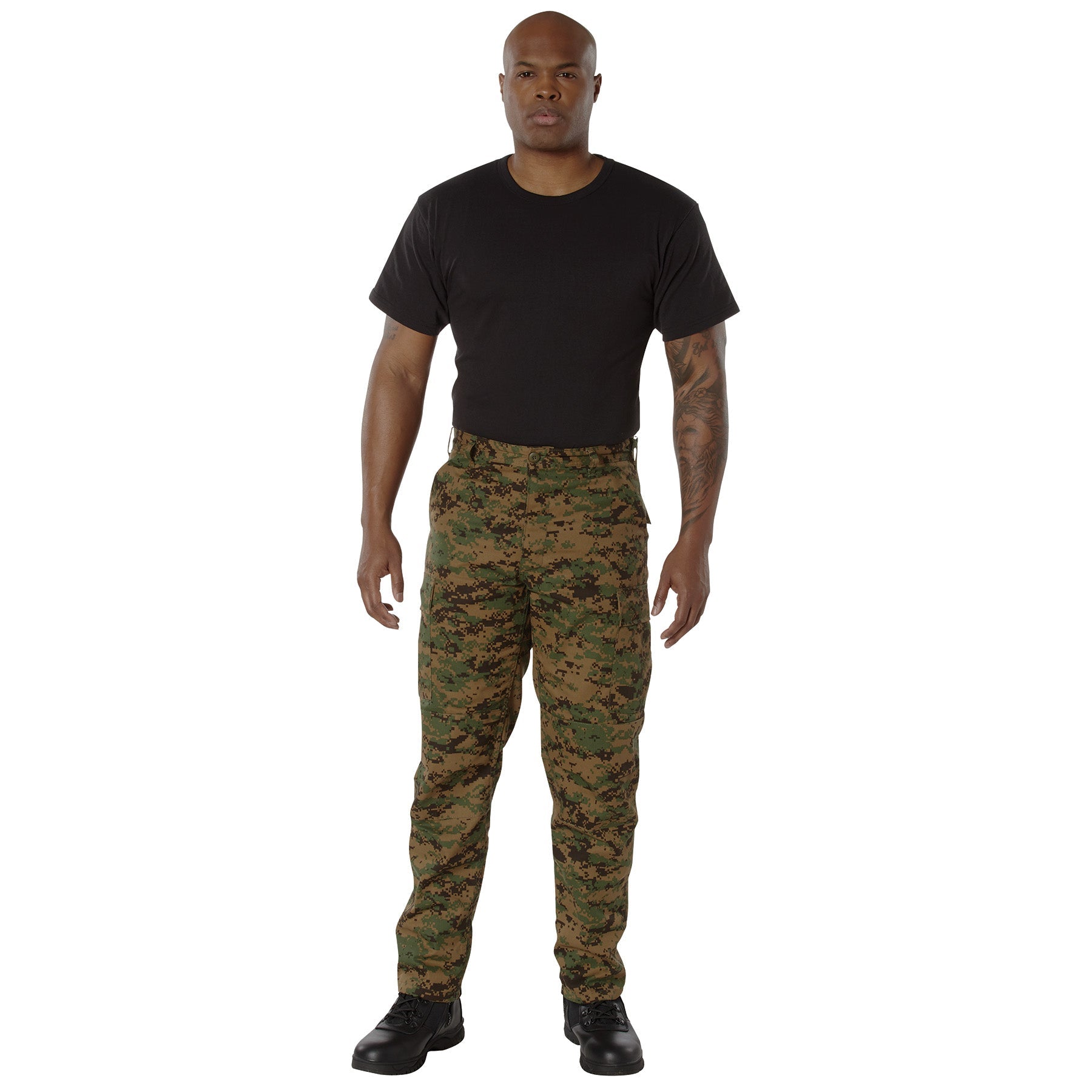 Digital Camo Tactical BDU Pants Woodland Digital Camo