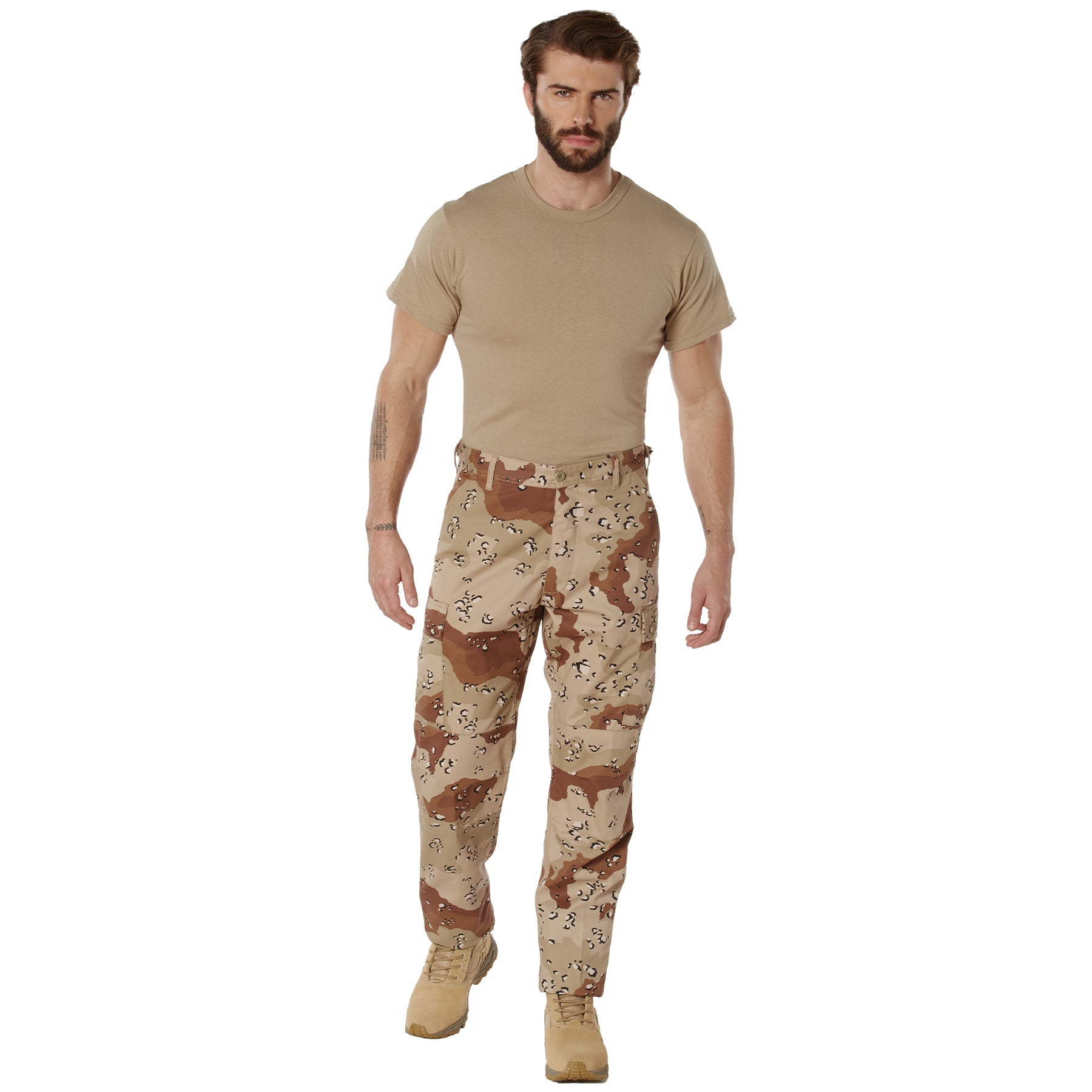 Camo Tactical BDU Pants 6-Color Desert Camo