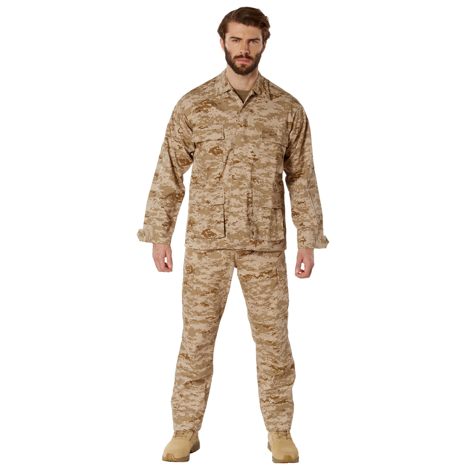 Digital Camo Tactical BDU Shirts Desert Digital Camo