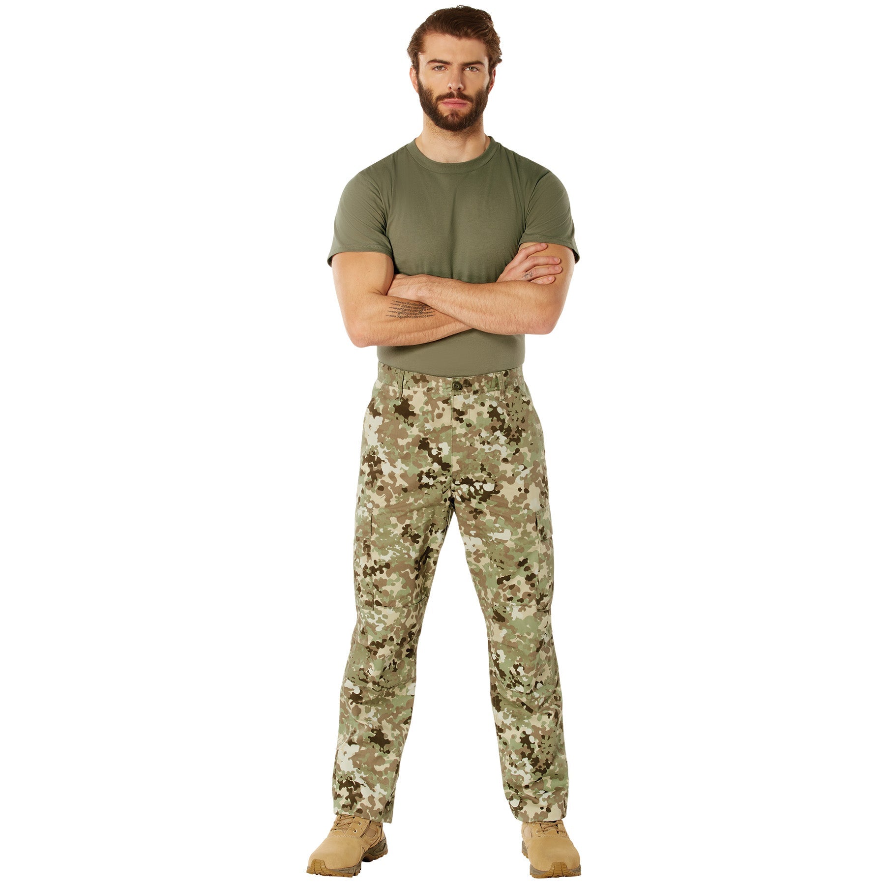 Camo Tactical BDU Pants Total Terrain Camo