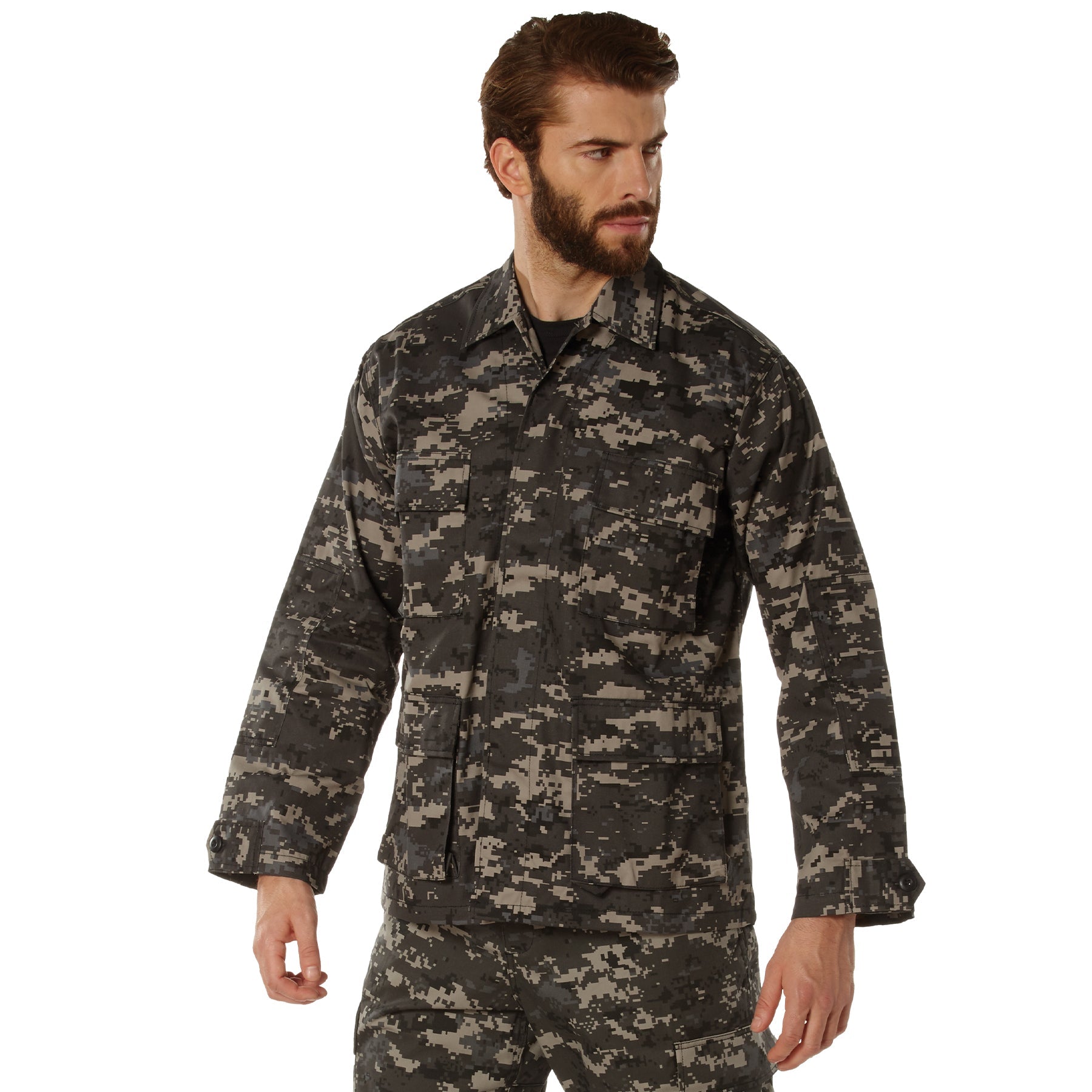 Digital Camo Tactical BDU Shirts
