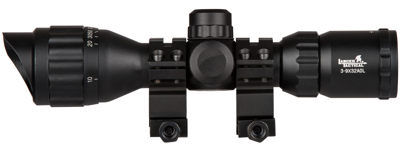 3-9x32 Mildot Rifle Scope - Totowa Airsoft