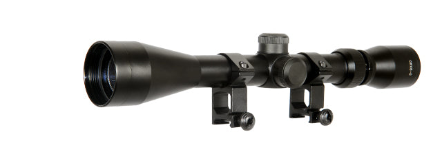 3-9x40 Rifle Scope - Totowa Airsoft