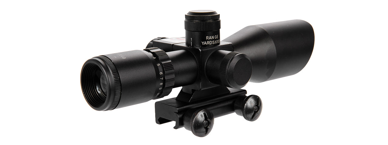 2.5-10x40 Scope Laser Combo - Totowa Airsoft
