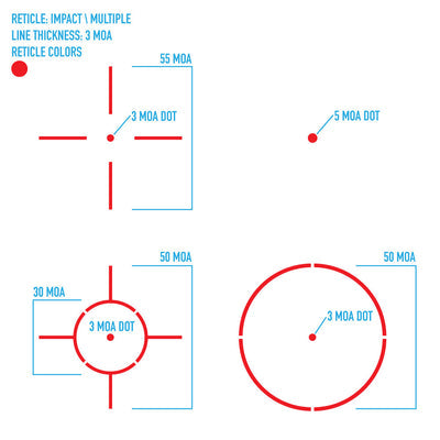 Impact Reflex Rifle Sight - Totowa Airsoft