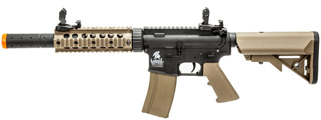 Lancer Tactical Gen 2 7" M4 with Mock Suppressor Black-Tan