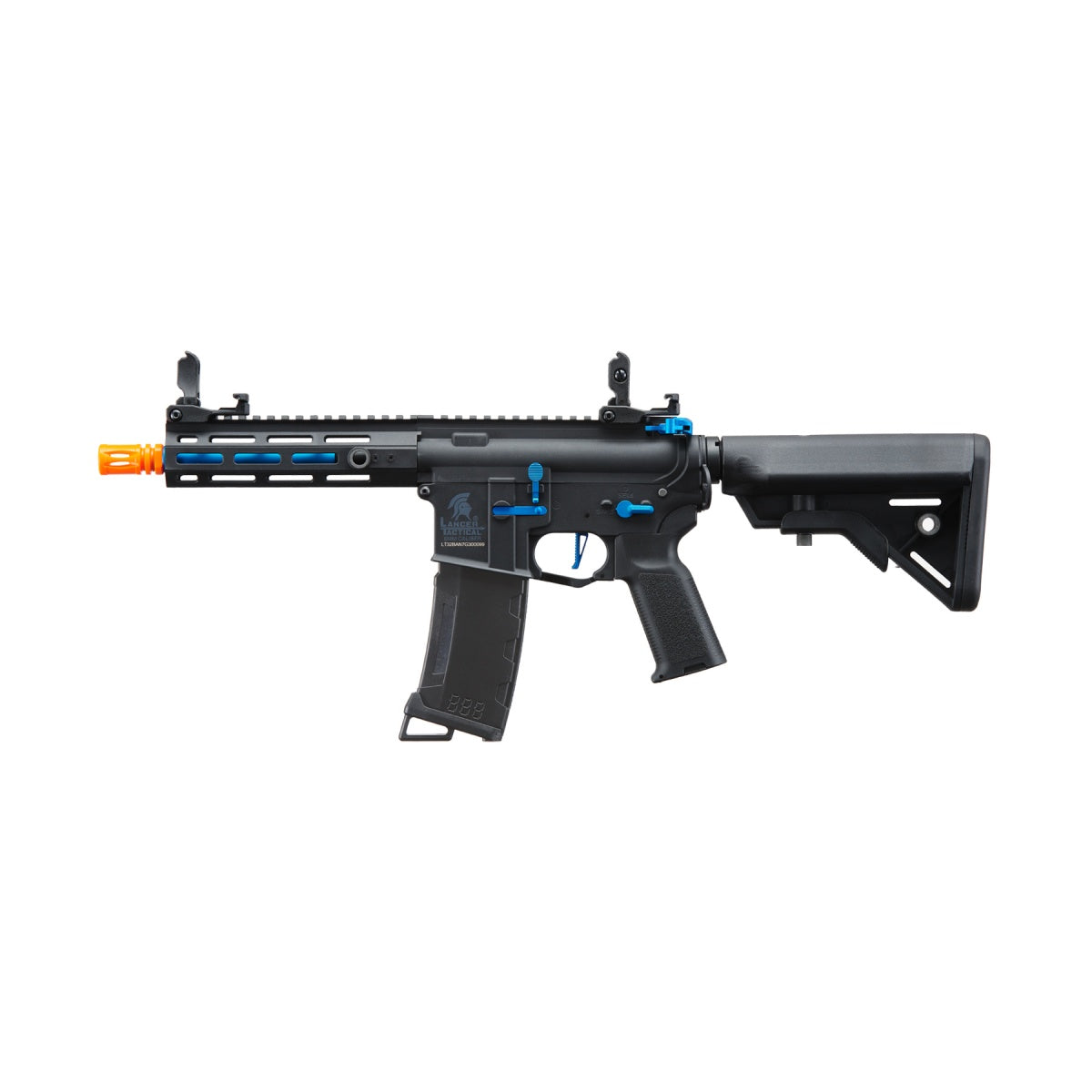 Lancer Tactical G3 Zion 7" M-Lok Accent Black-Blue