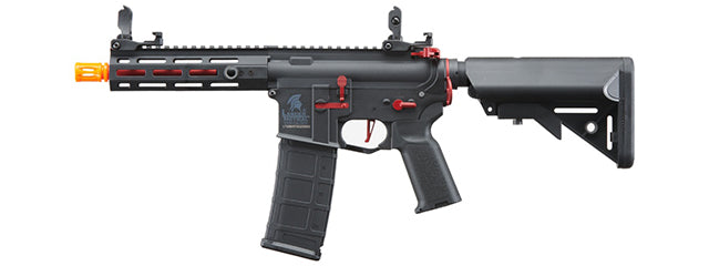 Lancer Tactical Gen 2 M4 7" M-LOK Rifle Black-Red