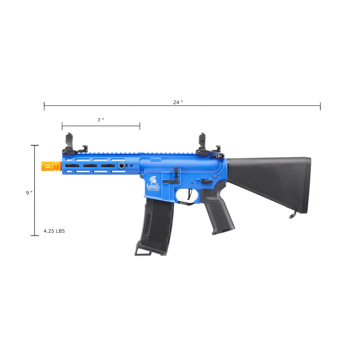 Lancer Tactical G3 Zion 7" M-Lok Stubby