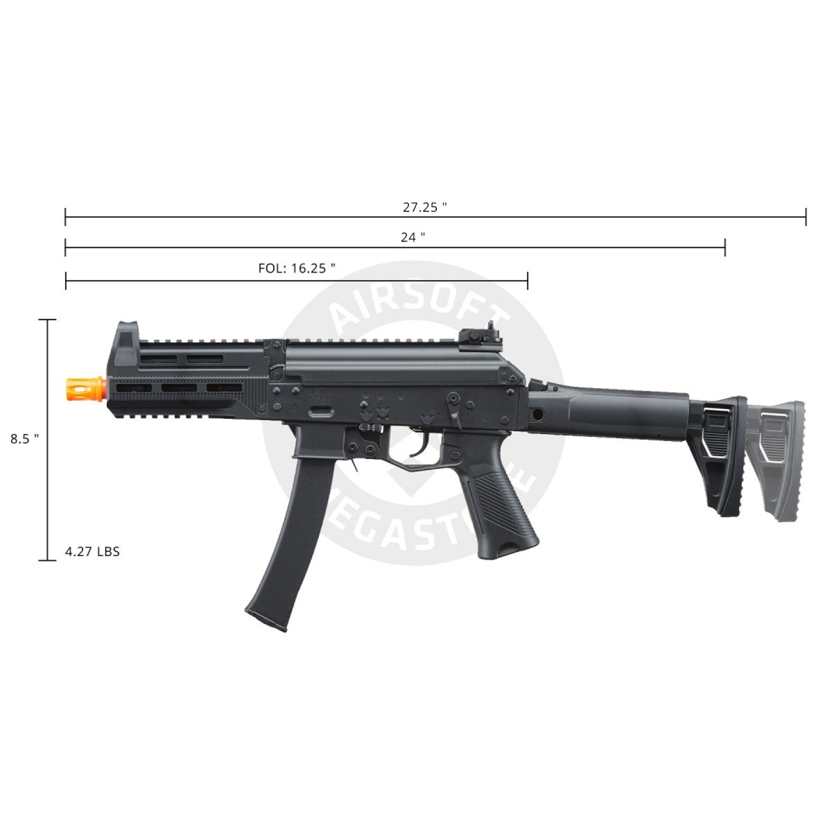 Lancer Tactical PPK-20 Airsoft Gun