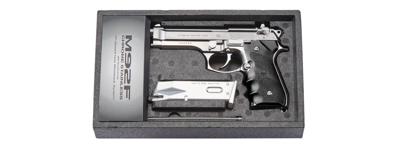 Tokyo Marui M92F Silver Pistol
