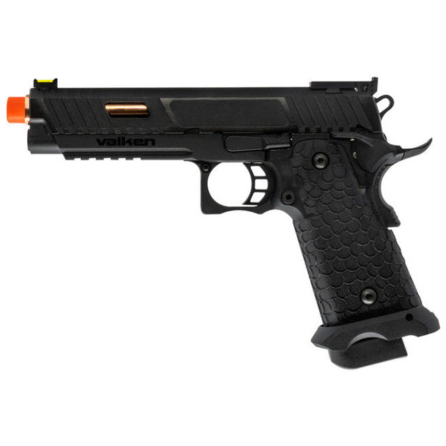 Valken BY HICAPA CO2 Blowback Airsoft Pistol Black