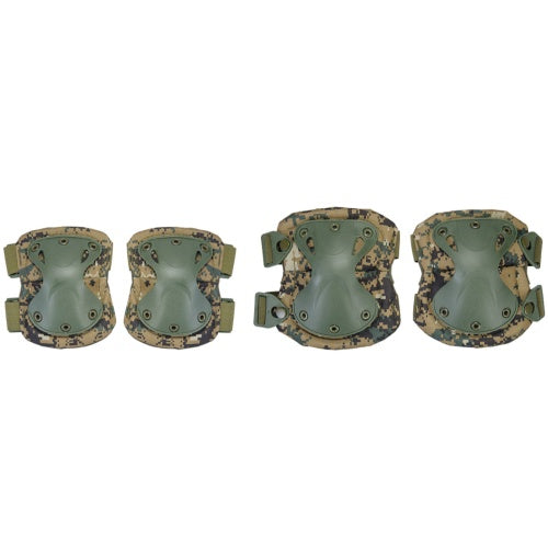 Tactical Quick Release Knee and Elbow Pad Set - Totowa Airsoft