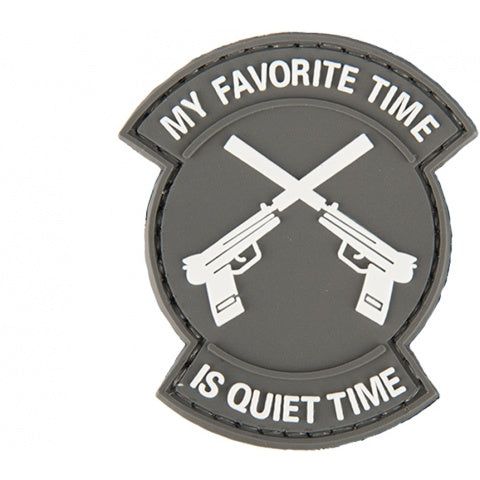 My Favorite Time Is Quiet Time Patch - Totowa Airsoft