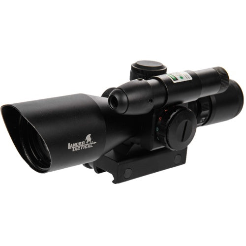 2.5-10x40 Illuminated Red/Green Scope with Laser - Totowa Airsoft