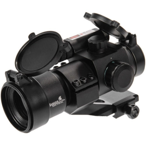 30mm Red Green Dot Scope with Red Laser - Totowa Airsoft