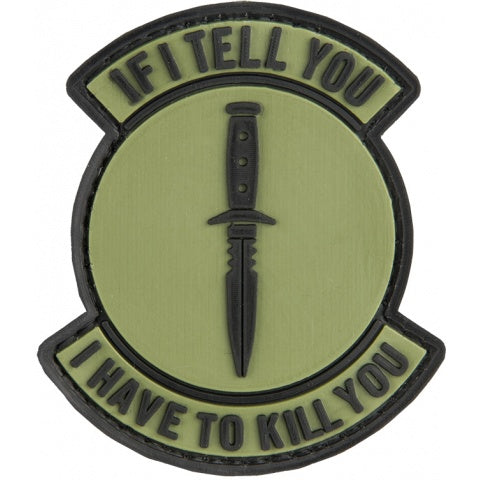 If I Tell You Patch - Totowa Airsoft