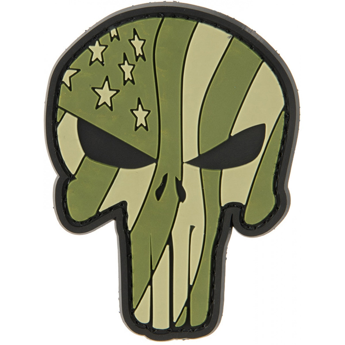 Punisher Flag Patch - Totowa Airsoft