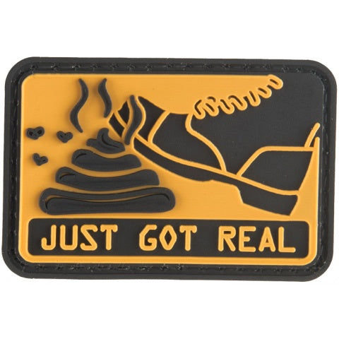 Just Got Real Patch - Totowa Airsoft