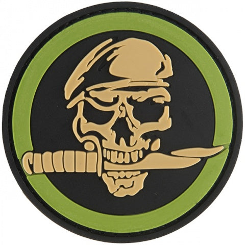 Skull and Knife Patch - Totowa Airsoft