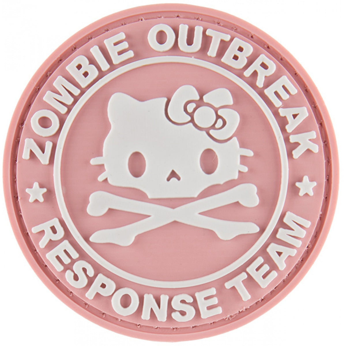 Pink Zombie Outbreak Patch - Totowa Airsoft