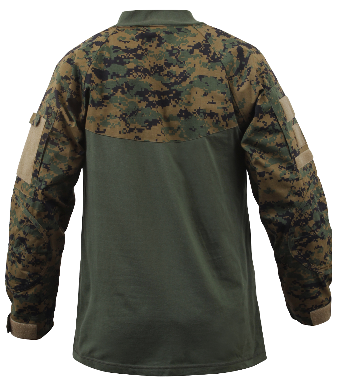 Rothco Woodland Digital Combat Shirt (COMBATSHIRT)