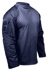 Rothco Navy Blue Combat Shirt (COMBATSHIRT) - Totowa Airsoft