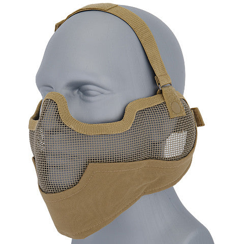 Tan Full Face Mesh Mask (MESHMASKF)