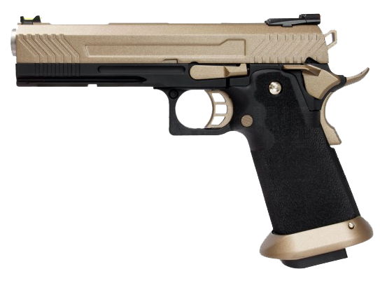 Hi-Capa Desert Tan 1911 Pistol by Armorer Works Custom (ASPG182)