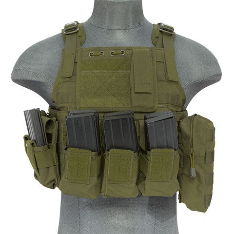 OD Tactical Assault Plate Carrier Vest (TAC2VEST)