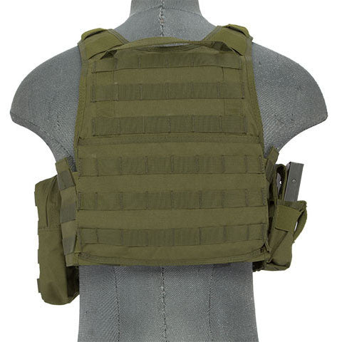 OD Tactical Assault Plate Carrier Vest (TAC2VEST)