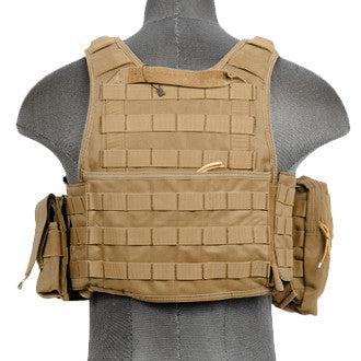 Coyote Tactical Assault Plate Carrier Vest (TAC2VEST)