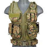 Woodland Digital G2 Cross Draw Tactical Vest (TACVEST1) - Totowa Airsoft