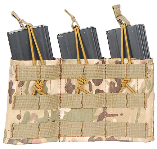 Triple Adjustable MOLLE Pouch Multicamo (VDAM3P)