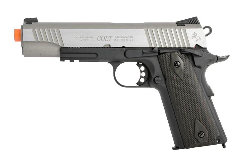 Colt 1911 Rail 2-Tone Pistol by KWC (ASPC154)