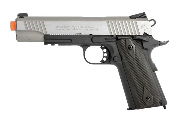 Colt 1911 Rail 2-Tone Pistol by KWC (ASPC154)