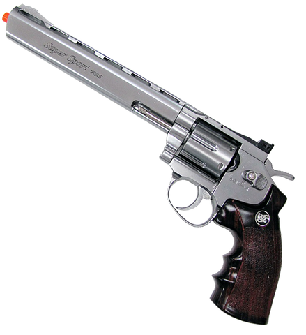 8" Dirty Harry Revolver (ASPC146S) - Totowa Airsoft