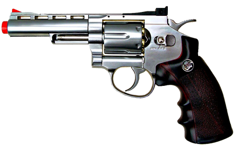 4" Heavy Duty Revolver (ASPC144S) - Totowa Airsoft