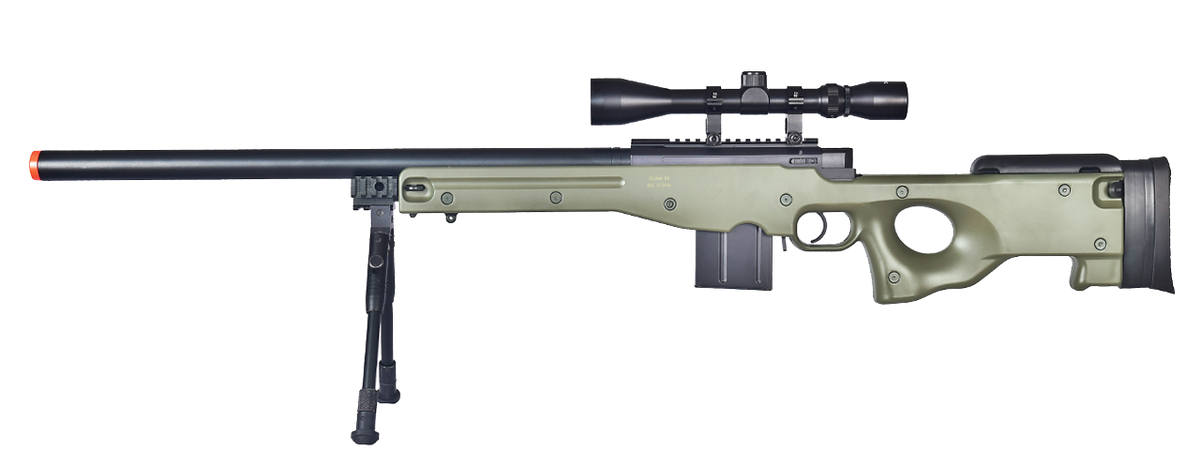 L96 Sniper Rifle (ASRS218OD) | #product-color# | Totowa Airsoft L96 Sniper Rifle (ASRS218OD) | #product-color# | Totowa Airsoft