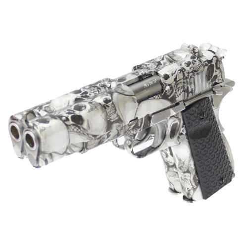 Hi-Capa Double Skull 1911 Pistol by Armorer Works Custom (ASPG188)